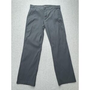 Eddie Bauer Pants‎ Mens 36x32 Gray Nylon Stretch Lightweight Outdoor Hiking Zip
